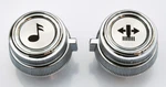 Radio Knob 78-87 Chevy Pickup W/ Am/fm Or Cassette (0850-670). Fixed Price $32.00.