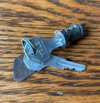 1947 1950 Kaiser Frazer Trunk Lock Cyl Vtg 1940S 50S Yale Nos. Fixed Price $35.00.