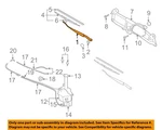Hyundai Oem 01-06 Elantra Washer Components-wiper Arm Right 983202D003. Fixed Price $100.27.