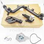 Water Pump+thermostat+pipe+thermal Switch+gasket For Audi A4 Quattro A5 2009-12. Fixed Price $140.00.