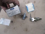 Nos 1970 Lincoln Trunk Lock Cylinder Glove Box Key Set Ford D2VY-6543507-A Ik. Fixed Price $105.00.