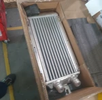 Aluminum Oil Cooler For 1984-1989 1987 88 Porsche 911 930 Rsr Late Style Carrera. Fixed Price $189.00.