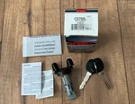 Bwd CS760L Ignition Lock Cylinder Set Metal Housing Black 2 Oem. Fixed Price $24.99.