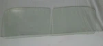 Windshield Glass Willys Jeep M38A1 CJ3B 1949 1950 1951 1952 1953 1954 Clear 2PC. Fixed Price $119.00.