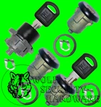 Chevy Astro Gmc Safari 01-05 Oem 4 Door Lock Cylinder Set Black 2 Keys. Fixed Price $144.96.