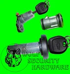 Silverado Tahoe Other 14-19 Ignition Lock Cylinder Lh Door Spare Tire Set 2 Keys. Fixed Price $178.04.