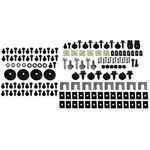 Front Sheet Metal Mounting Hardware Kit With Head Markings 1969 Camaro 159PC. Fixed Price $72.00.