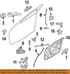 Ford Oem 06-12 Fusion Front Door Lock Hardware-cable BE5Z54221A00A. Fixed Price $40.09.