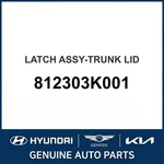 2005-2007 Hyundai Sonata Latch Assembly-trunk Lid Oem New 812303K001. Fixed Price $134.60.