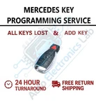 Mercedes Programming Service 1997-2014 All Keys Lost + New. Fixed Price $124.99.