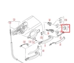 New Audi A7 4G Front Left Door Handle Keyhole Trim Lhd 4H1837879CGRU. Fixed Price $58.88.