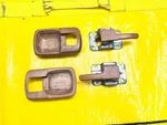 Volkswagen Rabbit MK1 Pb Camel Tan Lh Int Door Handle Trim Oem Vw Caddy Pair. Fixed Price $39.00.