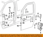 Gm Oem 96-25 Express 1500 Front Door Lock Hardware-control Rod 15171707. Fixed Price $19.27.