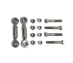 Chrome Moly Adjustable Hood Latch Hardware For Jeep Wrangler Jk Steinjager. Fixed Price $110.99.