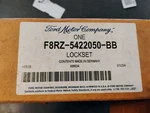 Genuine Ford Part F8RZ-5422050-BB Lockset New Oem. Fixed Price $44.95.