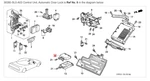 Honda Acura Genuine Oem Nsx Control Unit, Automatic Door Lock 38380-SL0-A03. Fixed Price $953.25.