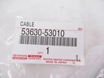Genuine Oem Lexus 53630-53010 Hood Release Cable Assy 2001-2005 IS300. Fixed Price $37.23.