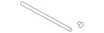 Genuine Nissan Door Seal 80831-ZX50B. Fixed Price $32.98.