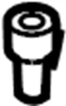 Vw/audi/porsche 3B0837187B01C Door Lock Knob.. Fixed Price $9.26.