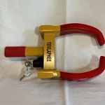 Tevlaphee Wheel Clamp Lock Heavy Duty Anti-theft Adjustable Security. Fixed Price $34.99.