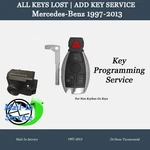 Mercedes-benz All Keys Lost Add Programming Service. Fixed Price $89.00.