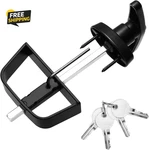 Shed Door Latch, Safe And Durable, Premium Locks With 4 Keys. Fixed Price $18.26.