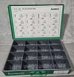 Auveco 6536 Self Drilling Pan Hex Head Teks Tapping Screw Kit Assortment 365 Pcs. Fixed Price $102.58.