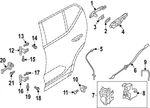 Genuine Volvo 2022-2023 C40 Recharge Lock Cover 32310709. Fixed Price $49.45.