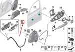 Bmw Cabrio F23 Front Left Door Operating Rod 51217268701. Fixed Price $44.02.