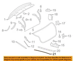 Ford Oem 16-23 Aviator Rear Bumper Electrical Components-sensor GB5Z14F680B. Fixed Price $59.41.