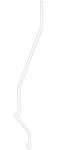 Genuine Mercedes-benz Securing Rod 166-723-10-39. Fixed Price $21.78.