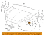 Chrysler Oem 15-22 Promaster City Hood Components-support Rod Clip 68112784AA. Fixed Price $11.00.