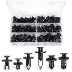 Ginsco 102PCS 6.3MM 8MM 9MM 10MM Bumper Push Fasteners Rivet Clips Expansion Scr. Fixed Price $11.89.