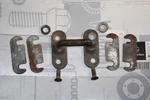 Genuine Mercedes-benz Mb S123 W123 T-wagon Rear Boot Trunk Door Lock Clamp Oem. Fixed Price $65.00.