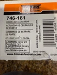 Dorman 746-181 Door Lock Actuator Motor Compatible With Select Ford / Mercury. Fixed Price $49.99.