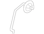 Genuine Ford Door Lock Operating Rod BB5Z-7826461-A. Fixed Price $11.23.