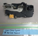 2007 Chevy Equinox Driver Rear Door Lock Actuator L16889615. Fixed Price $39.93.