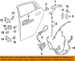 Gm Oem 18-20 Regal Sportback Rear Door Hardware-lock Rod 13493610. Fixed Price $22.41.