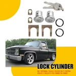 Pair Set Door Lock Cylinder Kit W/keys For Truck Chevrolet C10 C20 C30 1965-1987. Fixed Price $15.99.