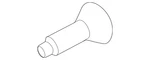 Genuine Ford Door Lock Striker Plate Screw W703283-S437M. Fixed Price $10.44.