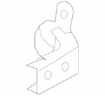 Genuine Infiniti 2006-2017 QX70 FX37 FX50 M35 M45 Front Door Hinge 80400-EG000. Fixed Price $87.47.