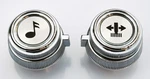 Chrome Radio Knobs 1978 - 1987 Chevrolet Gmc Truck Suburban Blazer Jimmy. Fixed Price $34.99.