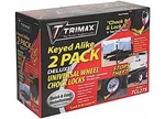 Trimax TCL275 Wheel Chock Lock Keyed Alike 2-PACK Medium. Fixed Price $187.64.