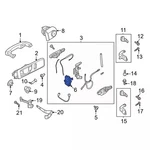 Genuine Ford Latch MB5Z-78264A26-F. Fixed Price $321.31.