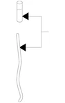 Genuine Gm Lock Rod 96541788. Fixed Price $39.90.