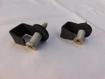Nos Oem Ford 1986 1989 Mustang Fox Body Door Striker Plates 1987 1988 Gt Lx 5.0. Fixed Price $129.00.