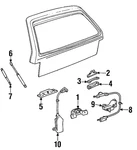 Genuine Gm Gate Lock 16604546. Fixed Price $177.78.