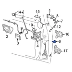 Ford F-150 Heritage 2004 F65Z1822008AA Front Door Lock Striker Plate. Fixed Price $154.54.