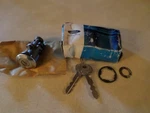 1974 1975 Ford Mustang Nos Trunk Lock Set With Keys D4ZZ-6943505B. Fixed Price $39.99.