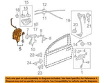 Genuine Honda 72150-TK6-A02 Left Front Door Power Latch Assembly. Fixed Price $543.09.